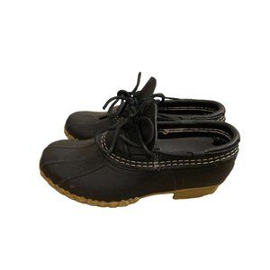 LL Bean  Duck Boots Womens  6 Black